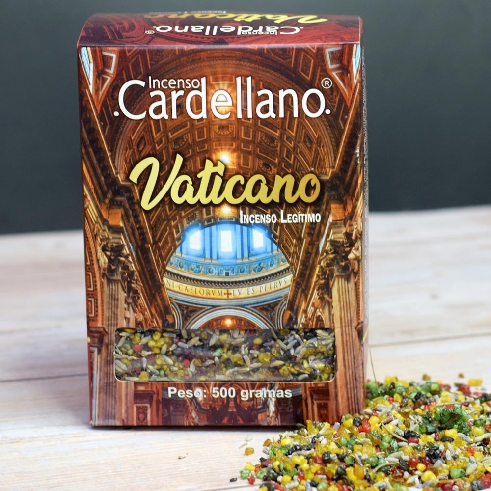 Incenso de resina Importado Cardellano ® Vaticano 500 Gramas